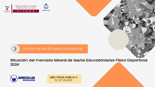 Situación del mercado laboral de las/os educadoras/es Físico Deportivos 2024